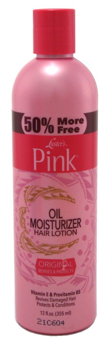 Luster's Pink Oil Moisturizer Hair Lotion 12 oz (Pack of 2)