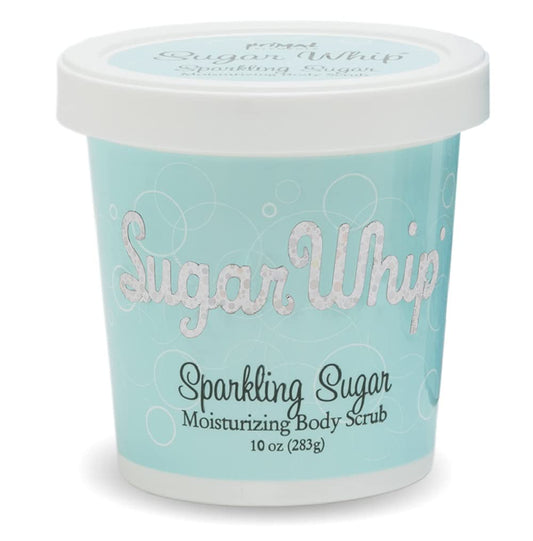 Primal Elements Sugar Scrub, Exfoliating Sugar Whip, Face and Body Cleanser, Moisturizer, Sparkling Sugar, 10 oz Package Beauty & Personal Care Primal Elements