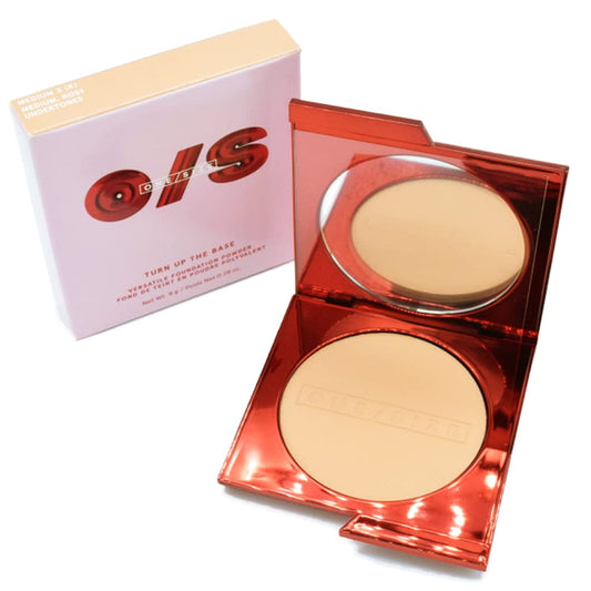 One size One Size Patrick Starrr Turn Up The Base Powder Foundation - Medium 3 (R) - Medium, Rosy Undertones - Face Pressed Powder Makeup Foundation