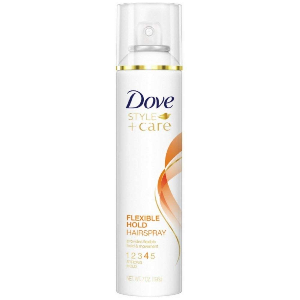 Dove Style + Care Flexible Hold Hairspray, Strong Hold 7 oz (Pack of 9)