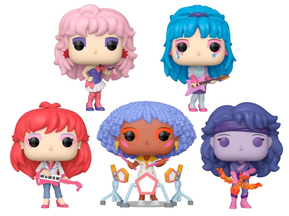 Funko Jem and The Holograms Series 2 Pop! Set (5)