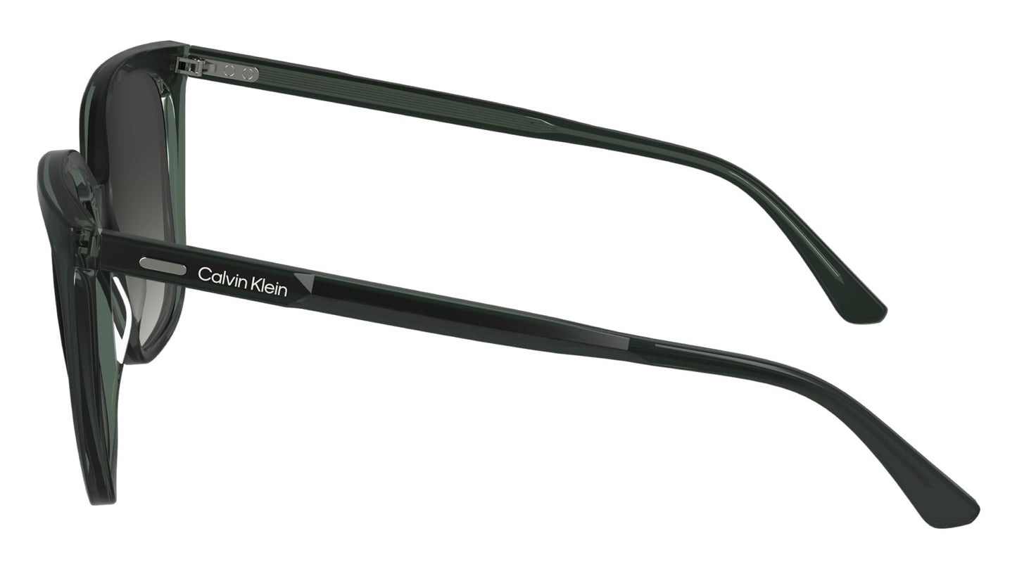 Calvin Klein Women's Sunglasses CK24509S - Green/Mint with Gradient Brown Lens