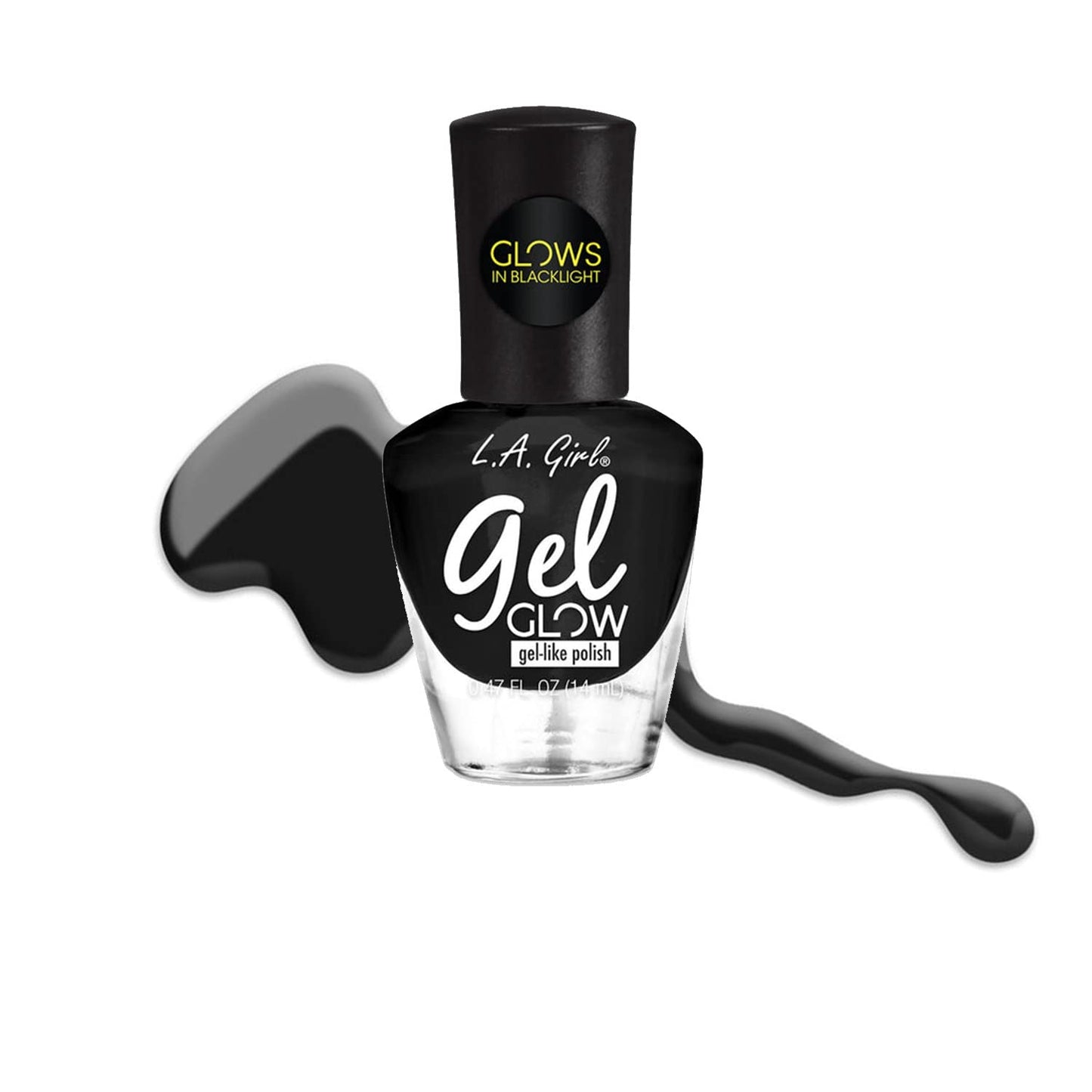 L.A.girl Gel Glow Nail Polish 0.47 oz- 8 Colors, No UV Light Needed, Gel like Finish Polish (Rated R) Beauty & Personal Care L.A. Girl