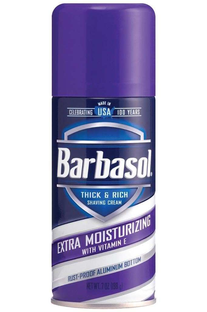 PERIO PROD Barbasol Moisturizing Shave Cream 7 Oz