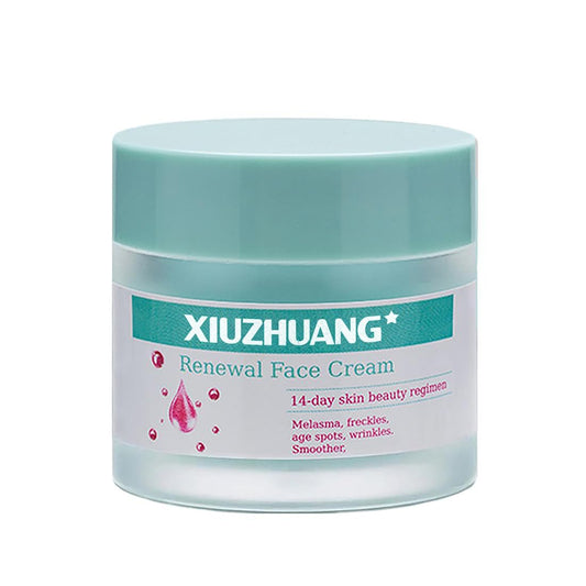 XIUZHUANG Gentle Non-irritating moisturizer face cream for Women - Treats Melasma freckles Dark Spots Shrinks pores Nourishing Facial Care-1.46 fl oz