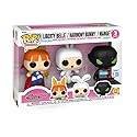 Funko Pop! Animation Powerpuff Girls Liberty Belle, Harmony Bunny, Mange 3-Pack, Glow in Dark Special Edition, 4-5.3 inches