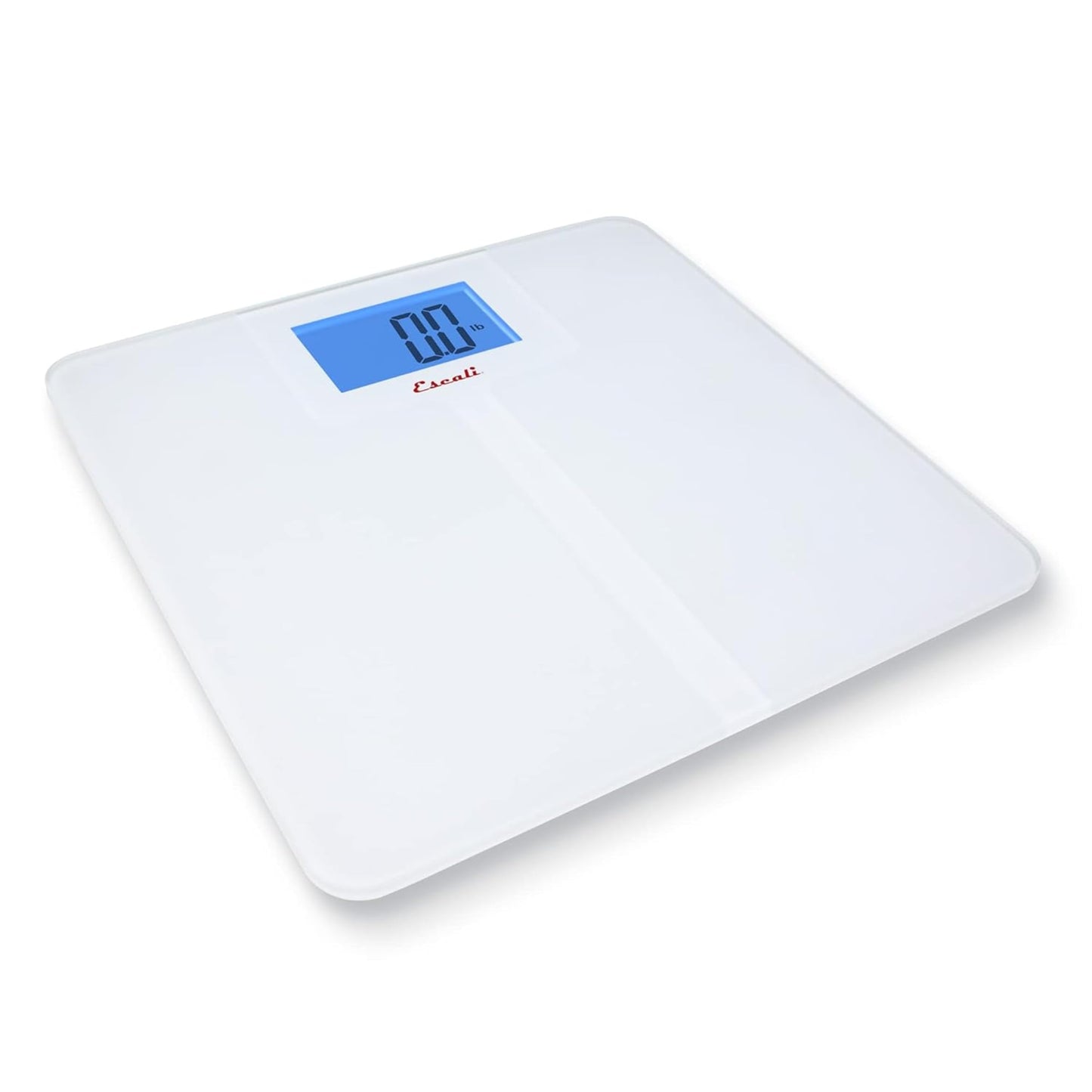 Escali High Capacity Anti-Slip Digital Bathroom Scale for Body Weight with Extra-High 562-lb Capacity, Batteries Included