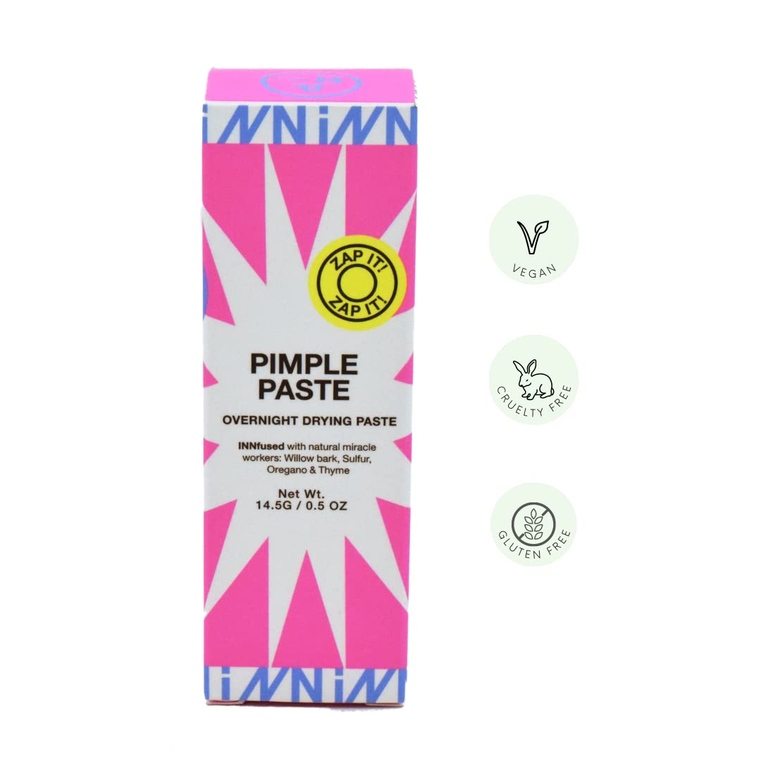 iNNBEAUTY PROJECT Pimple Paste Overnight Blemish Drying Paste 0.2 oz/ 8 mL