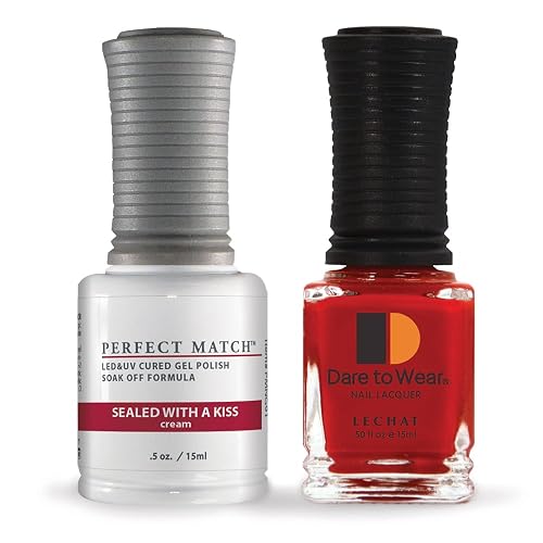 LeChat Perfect Match Gel Polish, Sealed with a Kiss, 0.5 Fl Oz (PMS91) Beauty & Personal Care LECHAT