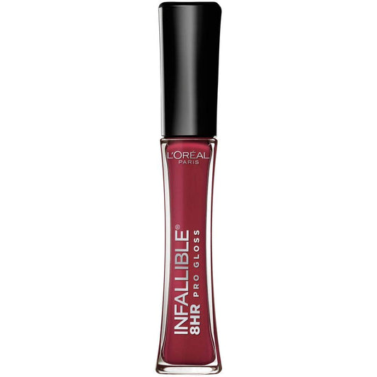 L’Oreal Paris Makeup Infallible 8 Hour Hydrating Lip Gloss, Glistening Berry, 0.21 Fl Oz Beauty & Personal Care L'Oreal Paris