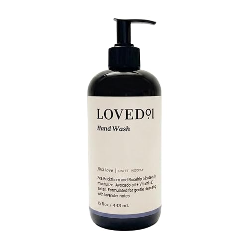 Loved01 Hand Wash, John Legend Skincare, Liquid Hand Soap, Gentle & Hydrating, Cruelty-Free, Oprah's Favorite Things, Formulated with Nourishing Oils