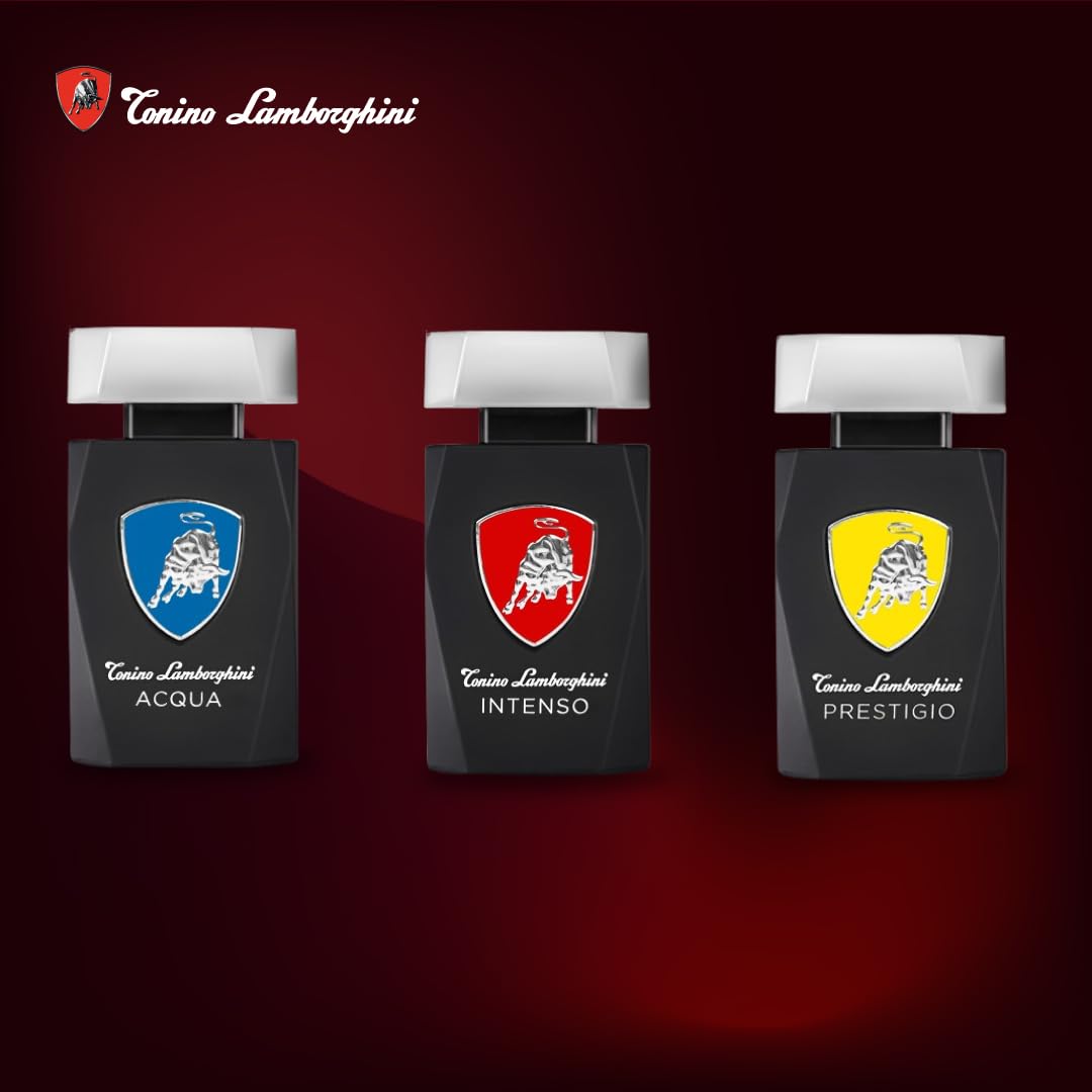 TORINO LAMBORGHINI Eau De Toilette Spray, Intense, 4.2 Fluid Ounce