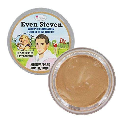 Even Steven Whipped Foundation, Ultra-Pigmented Formula, Medium Dark, Natural Matte Finish