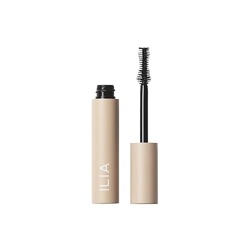 ILIA - Fullest Volumizing Mascara | Weightless, Buildable, Smudge + Flake-Free, Sensitive Eyes Safe | Full, Thick, Healthier Lashes | Non-Toxic