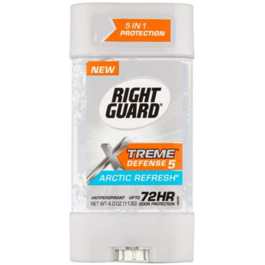 Rt Gd Xtm Gel Ap Artic Size 4z Right Guard Xtreme Clear Arctic Refresh Power Gel Antiperspirant Deodorant Pack of 7 Beauty and Personal Care Right Guard