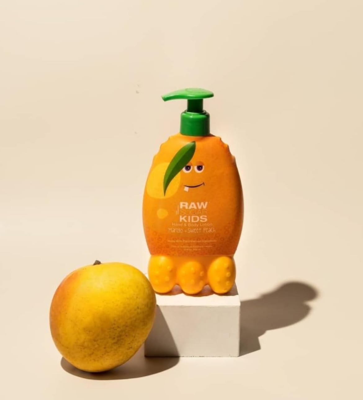 Raw Sugar Kids Hand & Body Lotion, Mango Scent Pack, 12 fl oz
