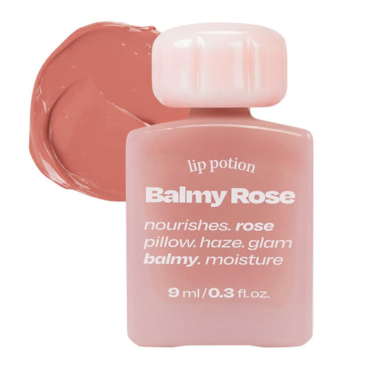 alternativestereo Lip Potion Balmy Rose No.00 Nudy Apricot - Creamy, Hydrating, Rosy Lip Tint with a Subtle Glow - 0.3 Oz Beauty and Personal Care alternativestereo