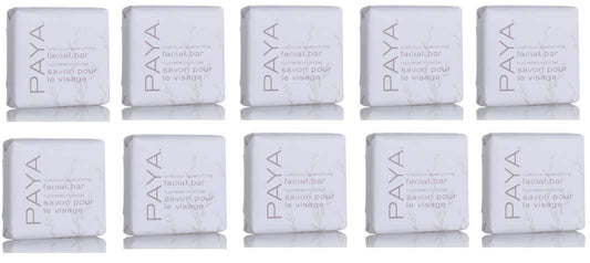 PAYA Organics Facial Bar Soap, 1 Ounce - Set of 10 Beauty & Personal Care Paya