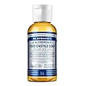 Dr. Bronner's - Pure-Castile Liquid Soap (Peppermint, Travel Size, 2 ounce) - Made with Organic Oils, 18-in-1 Uses: Face, Body, Hair, Laundry, Pets