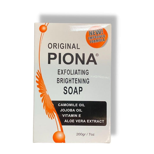 Piona Exfoliating & Brigtening Soap 7oz - Camomile Oil - Jojoba Oil - Vitamin E - Aloe Very Extra - By Cherrybargains Beauty & Personal Care Piona