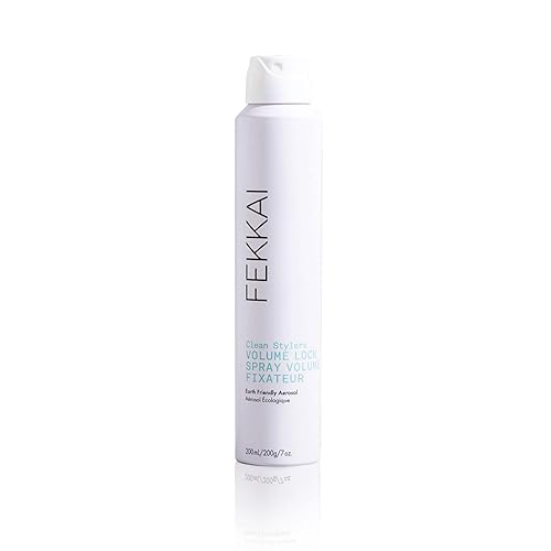 FEKKAI Clean Stylers Volumizing Hairspray - 7 oz - Provides 72HR Humidity Resistance & 2X Volume - Free of Sulfates, Parabens, Phthalates - Vegan