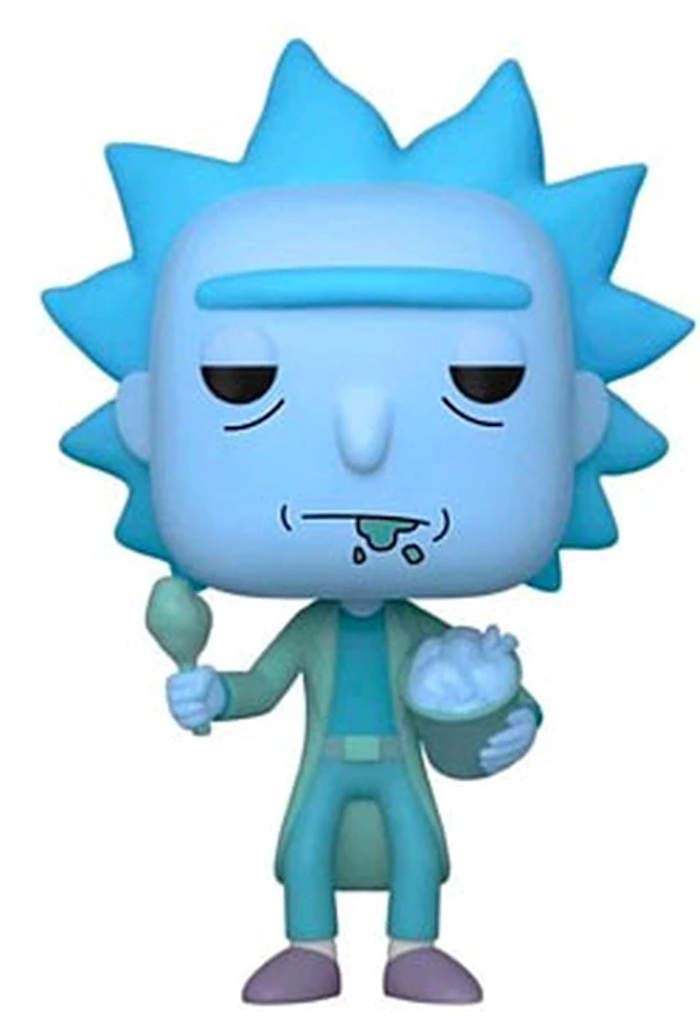 FUNKO POP! ANIMATION: Rick & Morty - Hologram Rick w/Chicken
