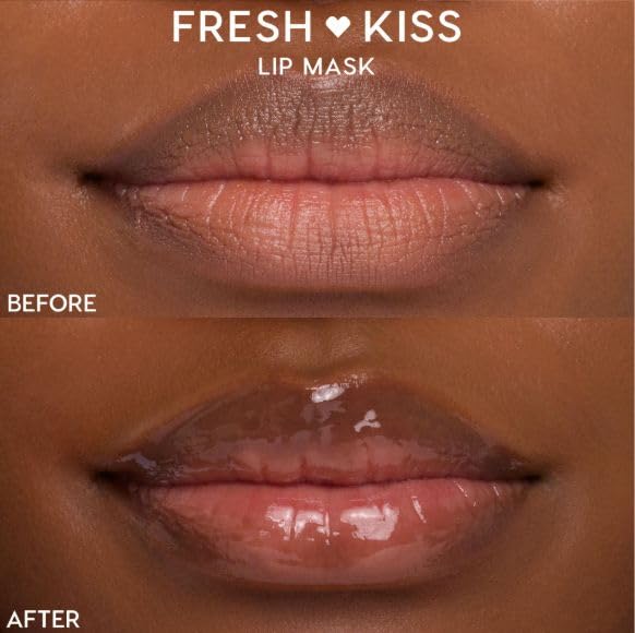 ColourPop Fresh Kiss Lip Mask - Leave-On Lip Moisturizer & Overnight Treatment - Replenishes Dry Lips with Shea Butter & Vitamin E - Strawberry Milk Beauty and Personal Care ColourPop