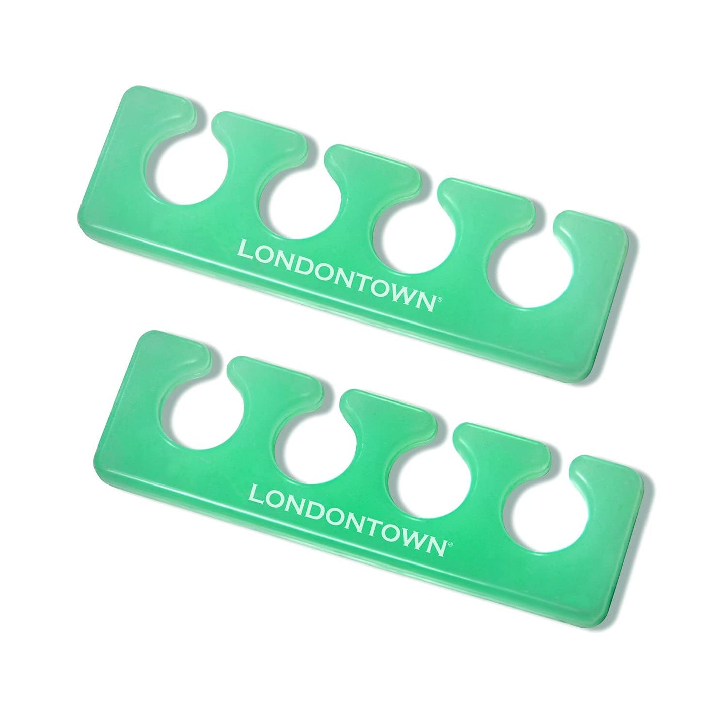 LONDONTOWN Jelly Toe Separator, Flexible Soft Gel Pedicure Toe Separator Nail Polish Spacers for Feet Beauty & Personal Care LONDONTOWN