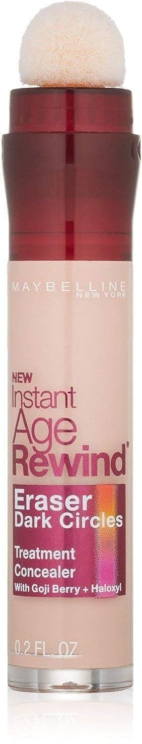 Maybelline Instant Age Rewind Eraser Dark Circles Treatment Concealer, [160] Brightener 0.2 oz (Pack of 3)