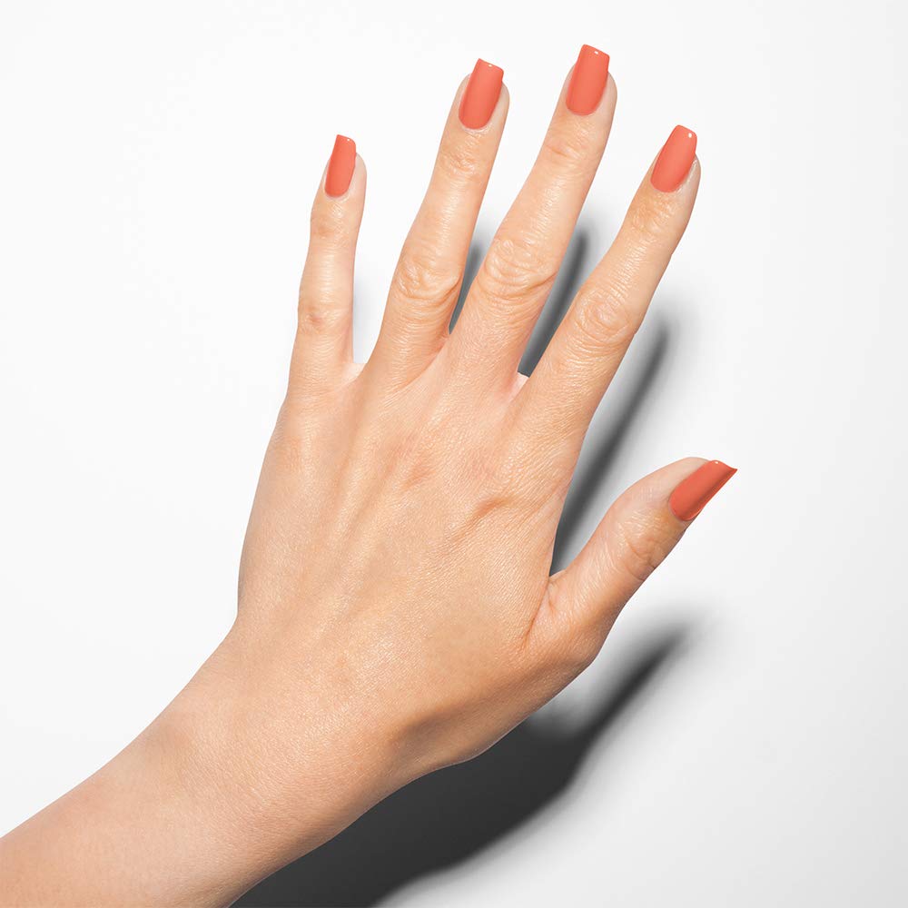 Morgan Taylor Nail Lacquer (Perfect Landing) Coral Professional Lacquer, Vibrant, Chip-Resistant, Fast-Drying, Long-Lasting, High-Shine, Perfect