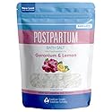 Postpartum Sitz Bath Soak (2 Lbs) Postpartum Care for New Moms Bath Salt with Essential Oils in Easy Press-Lock BPA-Free Pouch Made with Natural