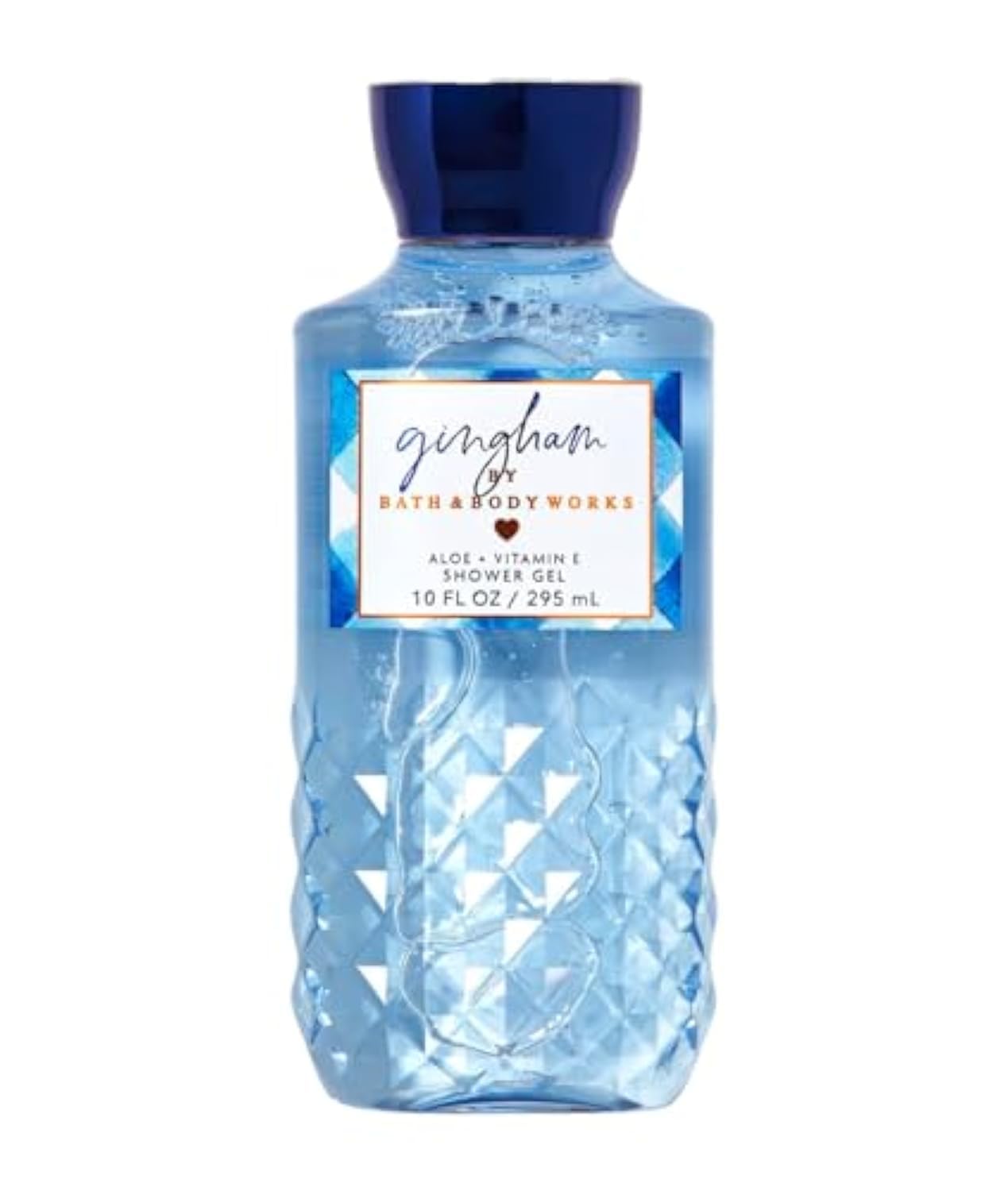 Bath and Body Works Gingham Shower Gel 10 ounce Full Size
