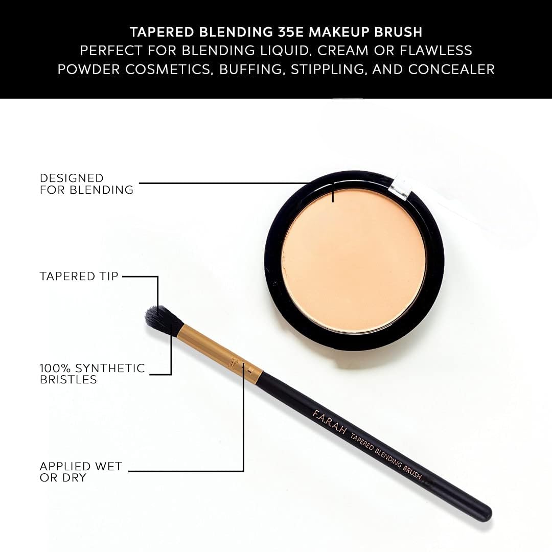 F.A.R.A.H Premium Medium Angled Shading Brush 55E