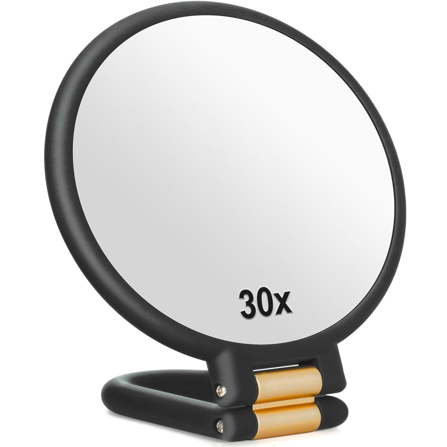 Sifolo 30x Magnifying Mirror, Travel Hand Mirrors with Handle - Double Side Handheld Mirror with 1X 30X Magnification & Adjustable Handle/Stand, Hand Beauty and Personal Care Sifolo
