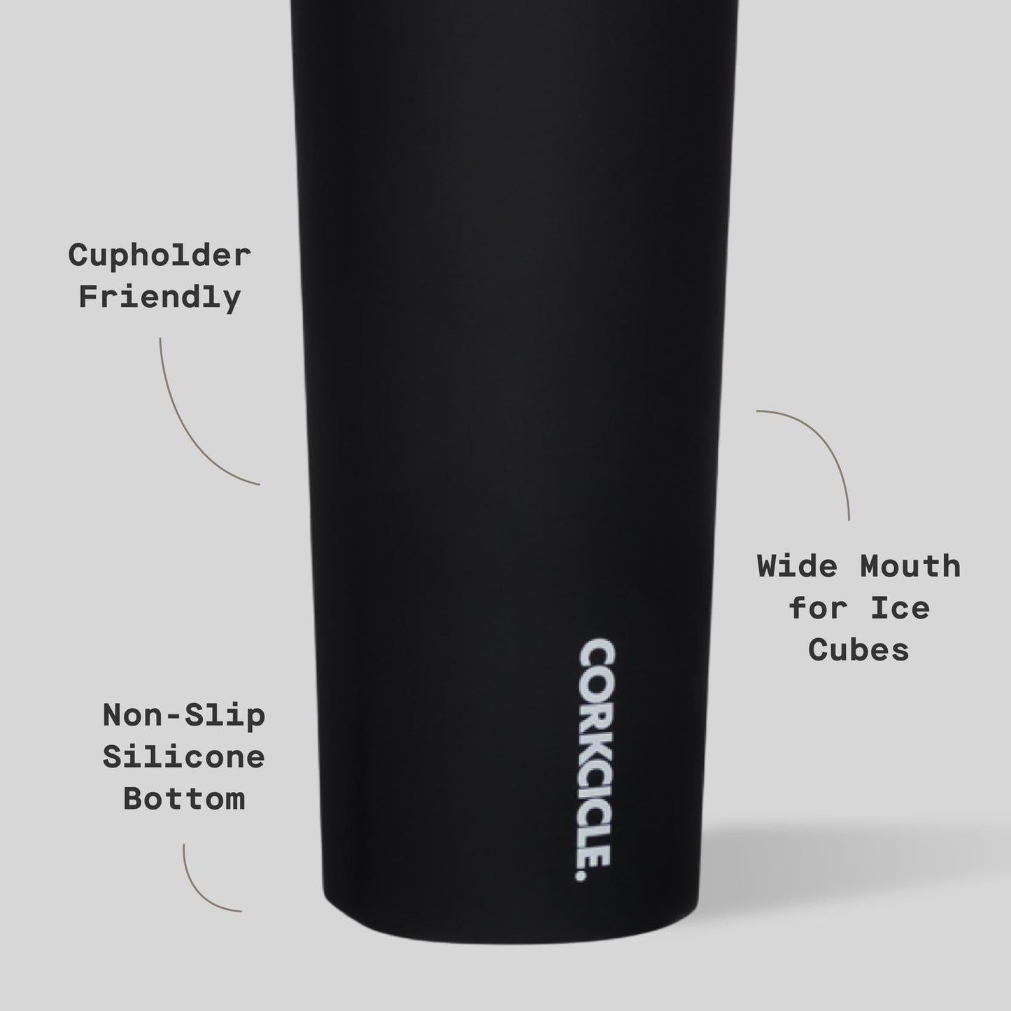 Corkcicle Sport Canteen - Keeps Drinks Cold 25 Hours - Stainless Steel Water Bottle - Triple-Insulated - Spill-Proof - Summer Drinkware Gift - Keeps…