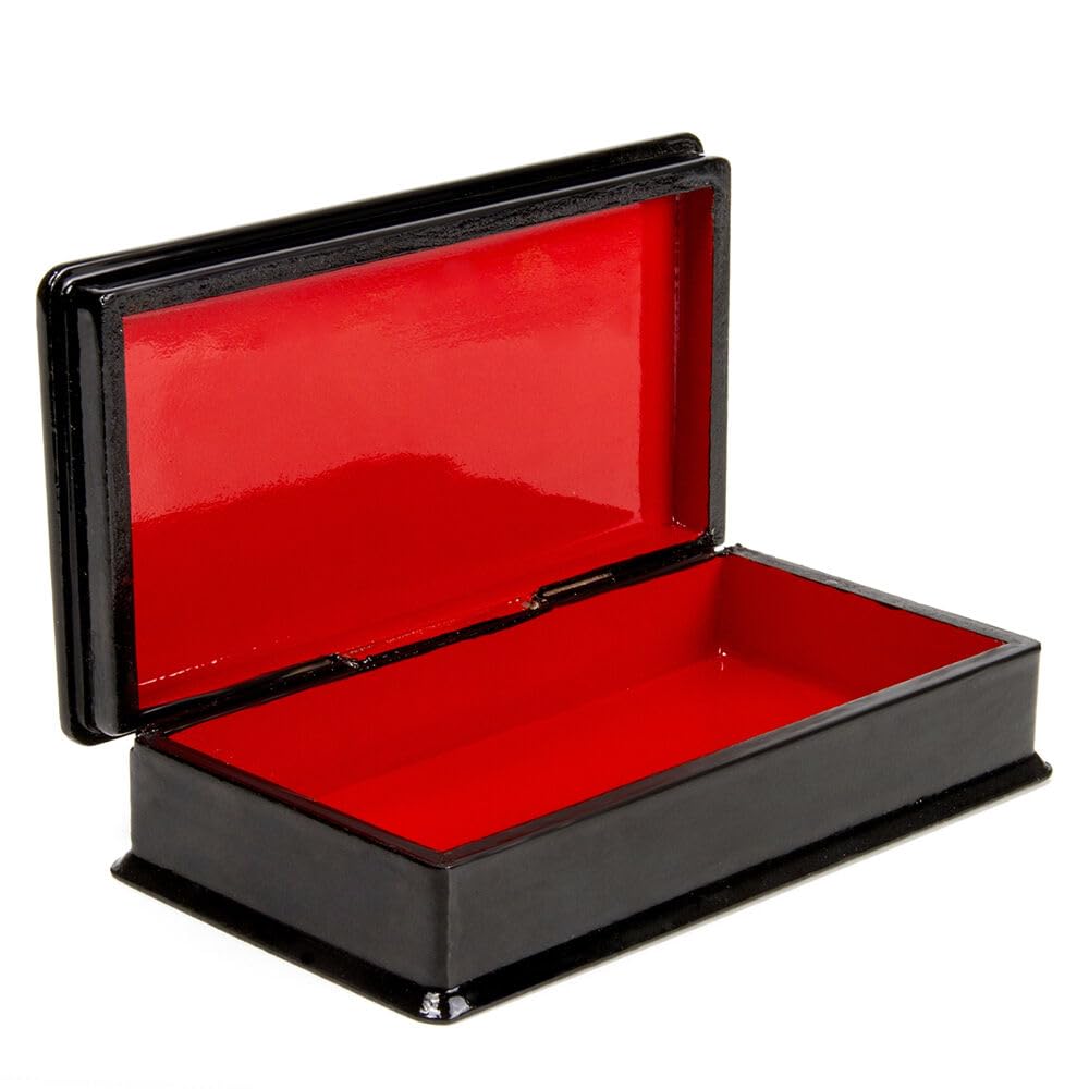 STP GOODS Wooden Jewelry Box/Trinket Box, Wooden Jewelry Box, Trinket Holder, Storage Organizer, Treasure Chest, Ring Holder, Earring and Necklace…