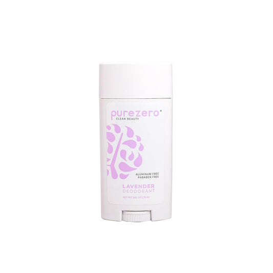 Purezero Deodorant - LAVENDER - Aluminum & Paraben Free with Baking Soda and 24-Hour Odor Protection - For Women & Men - Infused with Shea Butter Beauty and Personal Care Purezero