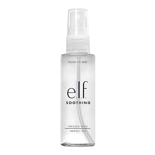 e.l.f. Soothing Facial Oil Mist, Essential Oil-infused Facial Mist, Soothes The Mind, Refreshing Mood Booster, Vegan & Cruelty-Free, 2.02 Fl Oz