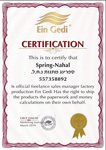 Ein Gedi Anointing Oil 100 ml - 3.4fl oz Blessing From Jerusalem Made In Holyland For Prayer And Blessings Scented With Oils Of The Bible