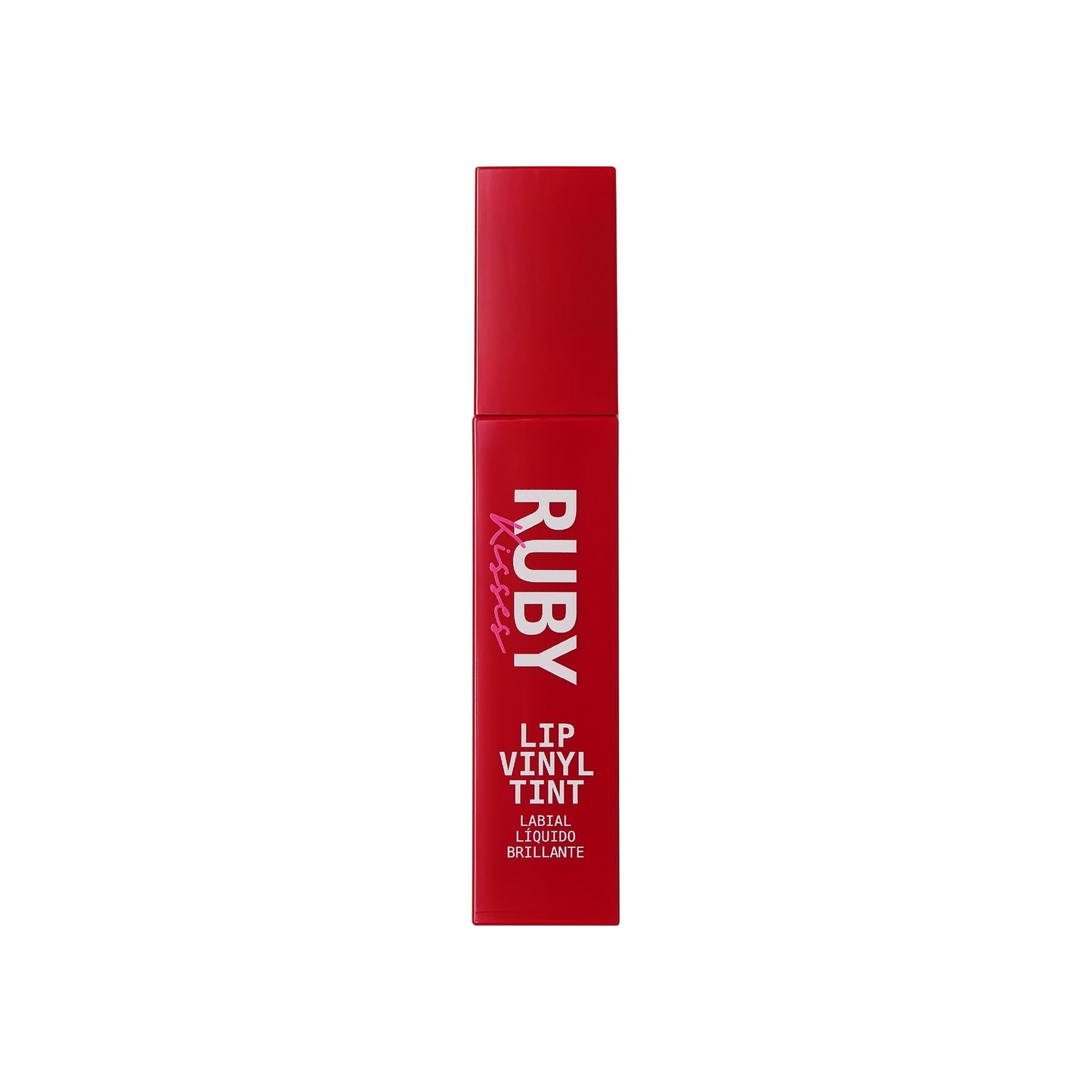 Ruby Kisses Lip Vinyl Tint - High-Pigment, Transfer-Proof, Smudge-Proof Liquid Lipstick, Soft-Satin Shine, Lightweight Makeup, Long-Lasting Lip-gloss