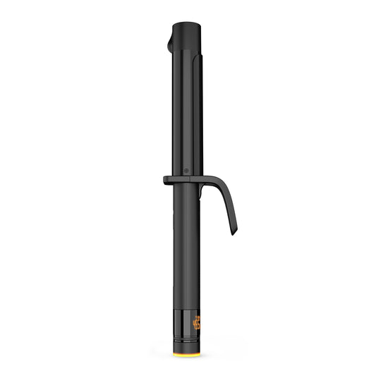Hot Tools Pro Artist Black Gold Digital Salon Hair Curling Iron | Medium Loose Curls and Tousled Waves, (1-1/4 inch)