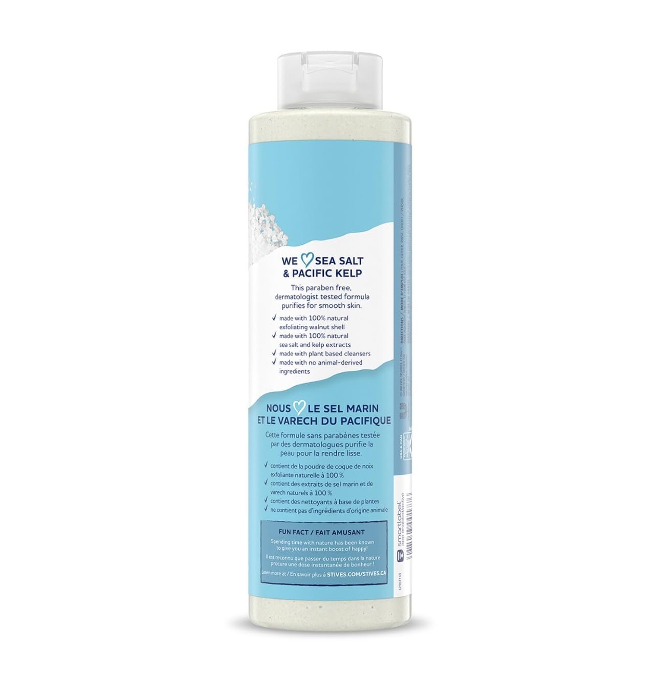 St Ives Body Wash Sea Salt & Pacific Kelp 22 Ounce (650ml) (Pack of 2)