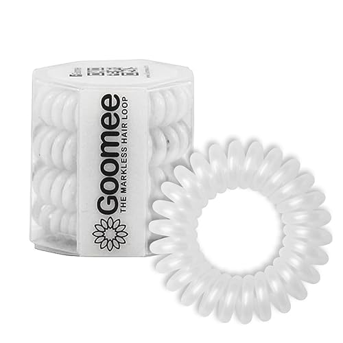 Goomee Original The Markless Hair Loop (Box of 4) Pearly White 4 Pc
