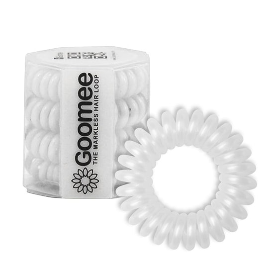 Goomee Original The Markless Hair Loop (Box of 4) Pearly White 4 Pc