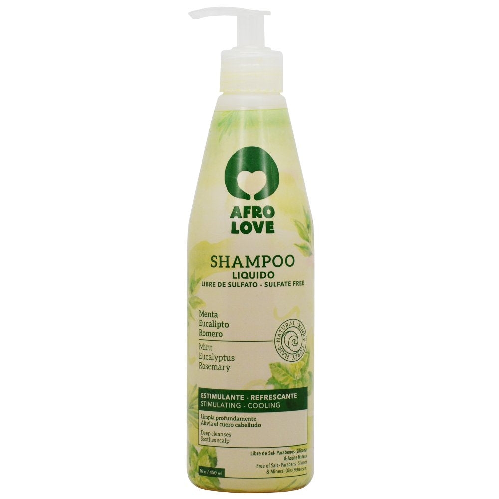 Afro Love Hair Care Set - Shampoo (16oz), Conditioner (16oz), and Hair Soufflé (16oz) - Moisturizing & Nourishing for Curly, Kinky & Coily Hair
