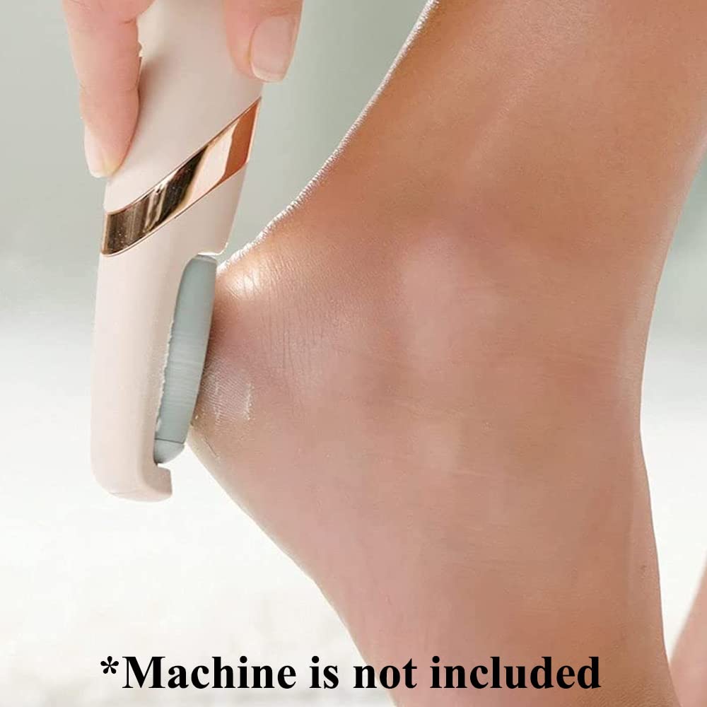 PAI4LEISI 6 Pcs Pedicures Replacement Heads for Flawless Pedi Electric Tool Foot File,Pedi Replacement Roller Head fit Finishing Touch Flawless Pedi