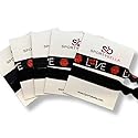 Infinity Collection - Basketball Hair Ties (Black) - No Crease & Tangle, One Size Comfort Fit Hair Accessories for Sports-Fan - 5 Packs (2pcs/Pack)