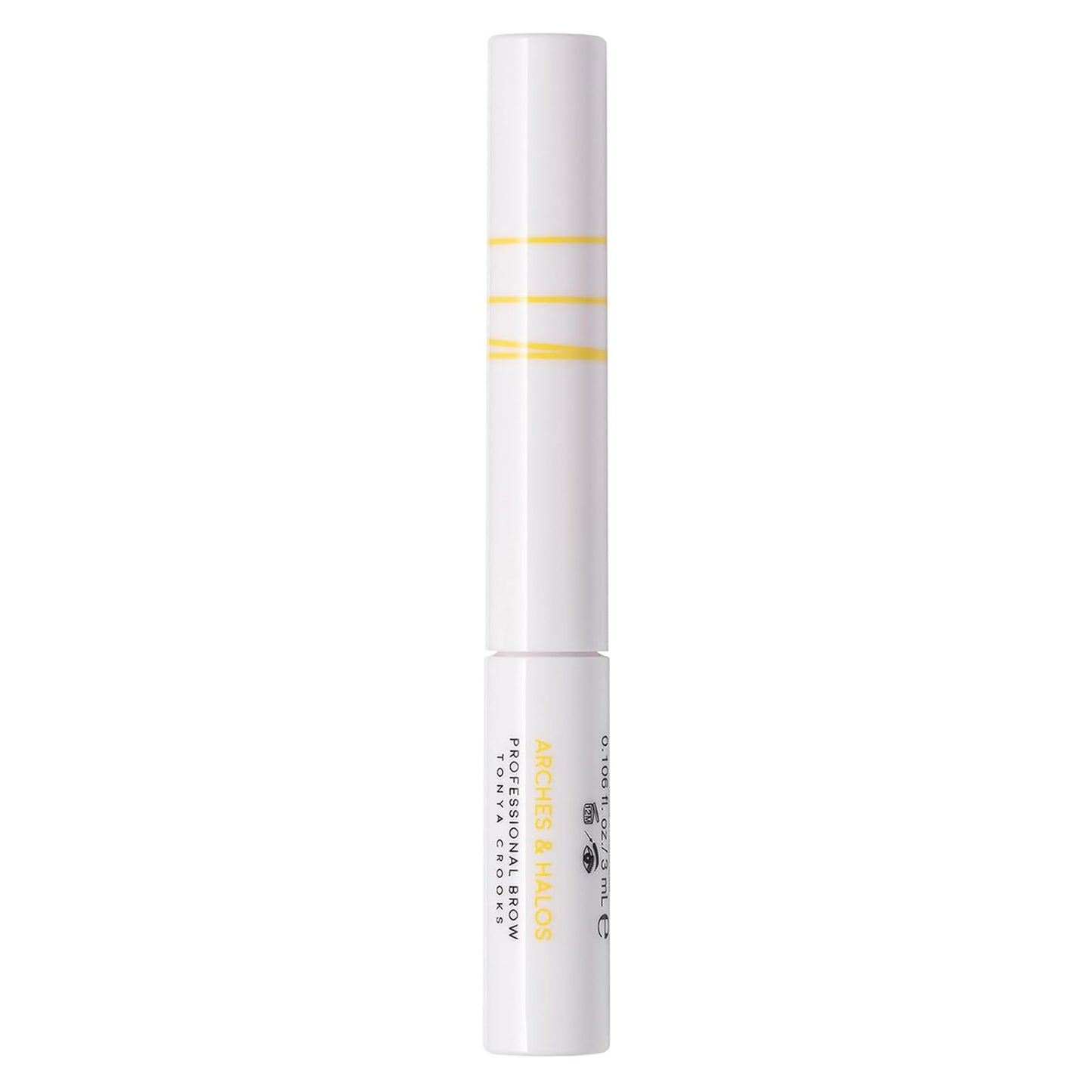 Arches and Halos Replenishing Nighttime Brow Serum - Hydrating Eyebrow Serum for Nourishing Moisture and Thickness - Gluten Free - 0.1 oz