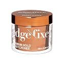 Red by Kiss Edge Fixer Hair Shine Gel, 24 Hour Max Hold, Non-Flaking, Biotin B7 Infused, Natural Styling, Professional Edge Control Wax, Perfect