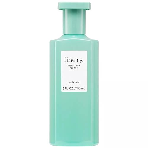 Fine'ry Pistachio Please Gourmand Vanilla Hair + Body Fragrance Mist Spray for Women - Long-Lasting, Warm, Sweet Scent - Roasted Almond, Sweet